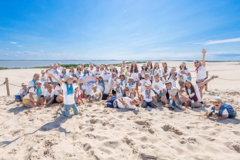 Kolonia nad morzem - czas spędzony na plaży